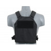 SIMPLE PLATE CARRIER WITH DUMMY SOFT ARMOR INSERTS - BLACK [8FIELDS]